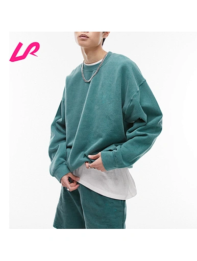 Stay comfy and stylish in our washed sweatshirt. Made from soft, durable materials, it's perfect for casual wear. Shop now!